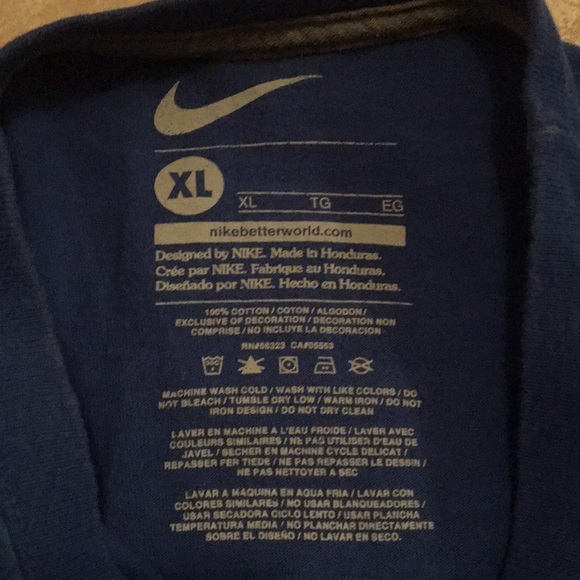 Kids blue Just Do It XL Nike tee - Picture 3 of 3